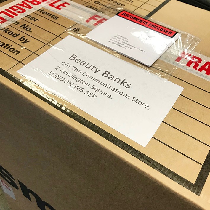 Purepotions Beauty Banks donation